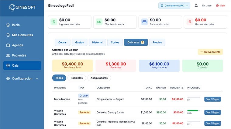 Caja - Corte de caja