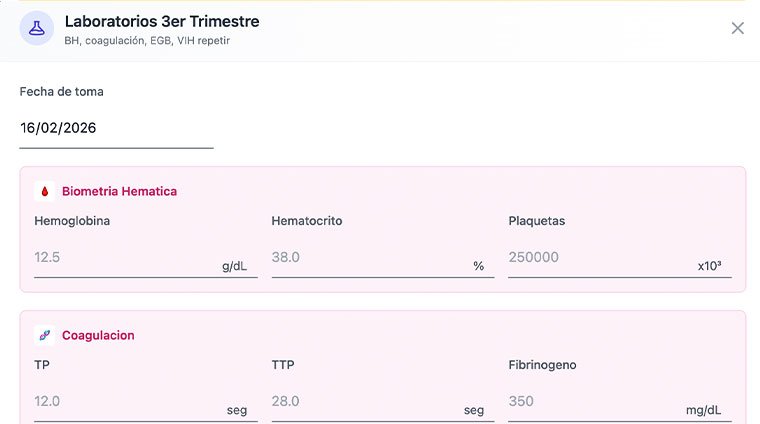 Laboratorios prenatales
